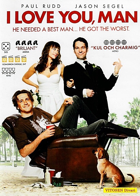 I Love You, Man ruotsalainen kansi